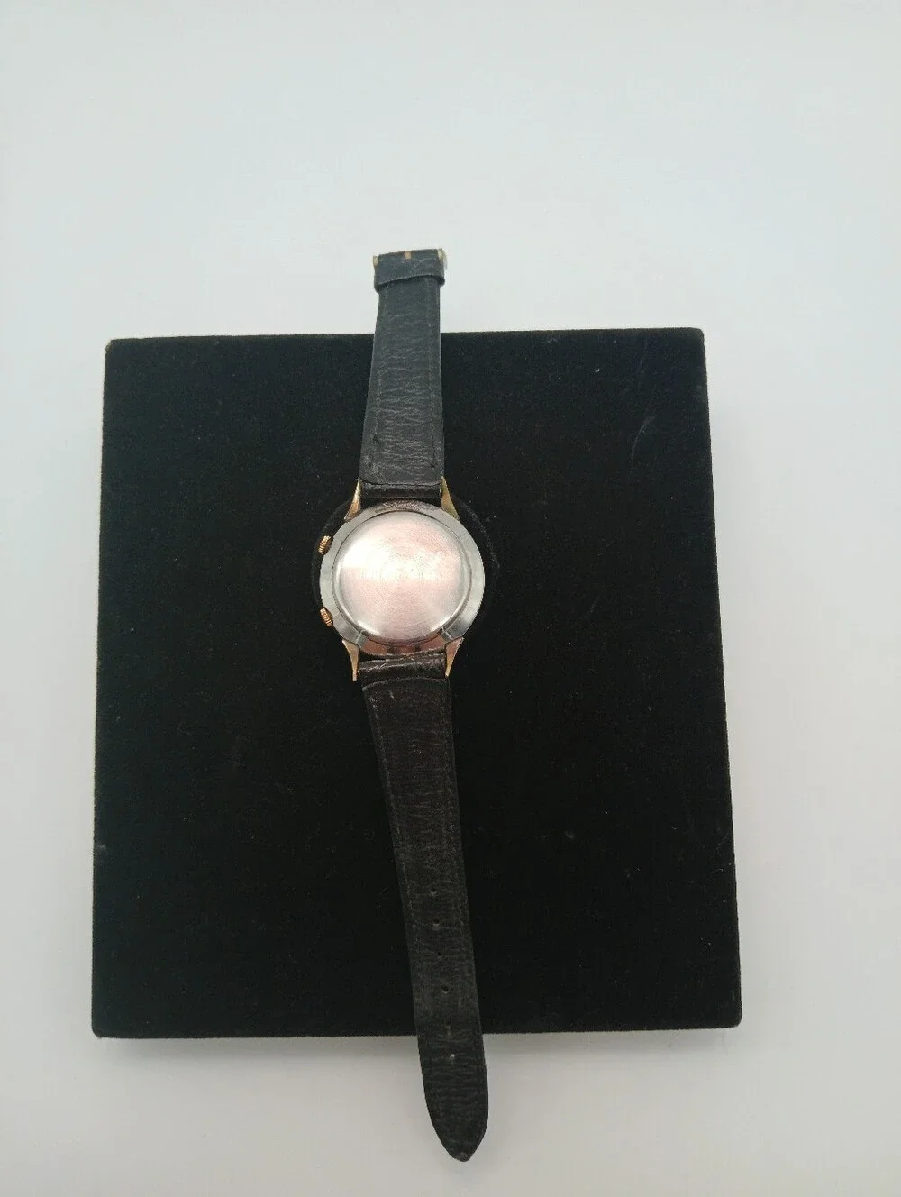 LeCoultre Gold Plated Manual Wind Alarm Wristwatch Vintage Rare